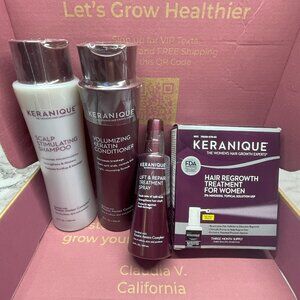 Keranique Hair Growth + Repair Bundle – Unopened & Sealed! ✨